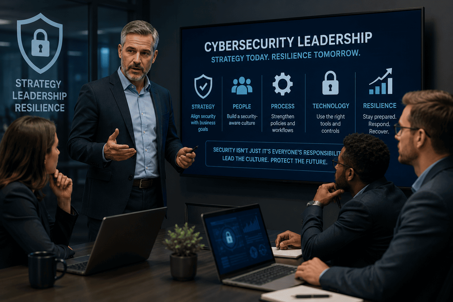 Cybersecurity Leadership: Building a Security-First Culture