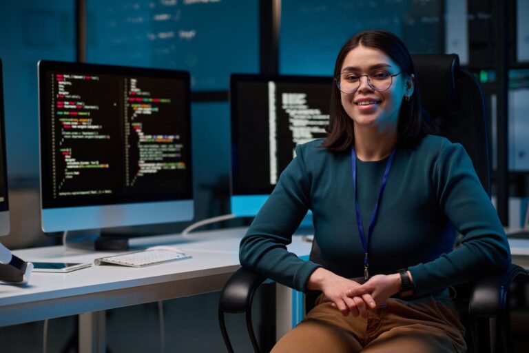 cybersecurity career growth and graduation celebration concept