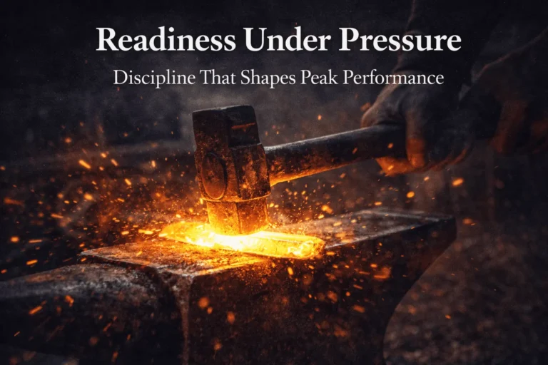 readiness under pressure discipline and peak performance