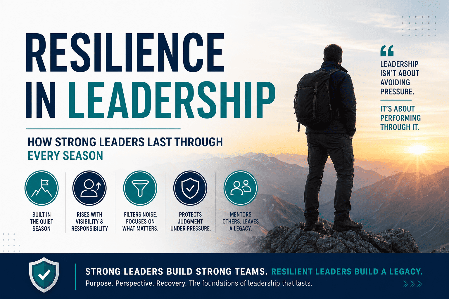 Resilience in Leadership: Navigating the Seasons of Success