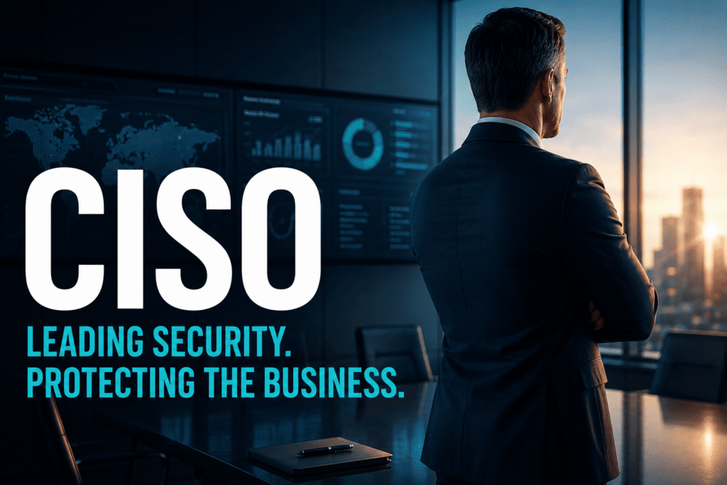 What is a CISO — the executive who owns security risk, strategy, and the 2 a.m. phone call — LeadingCyber